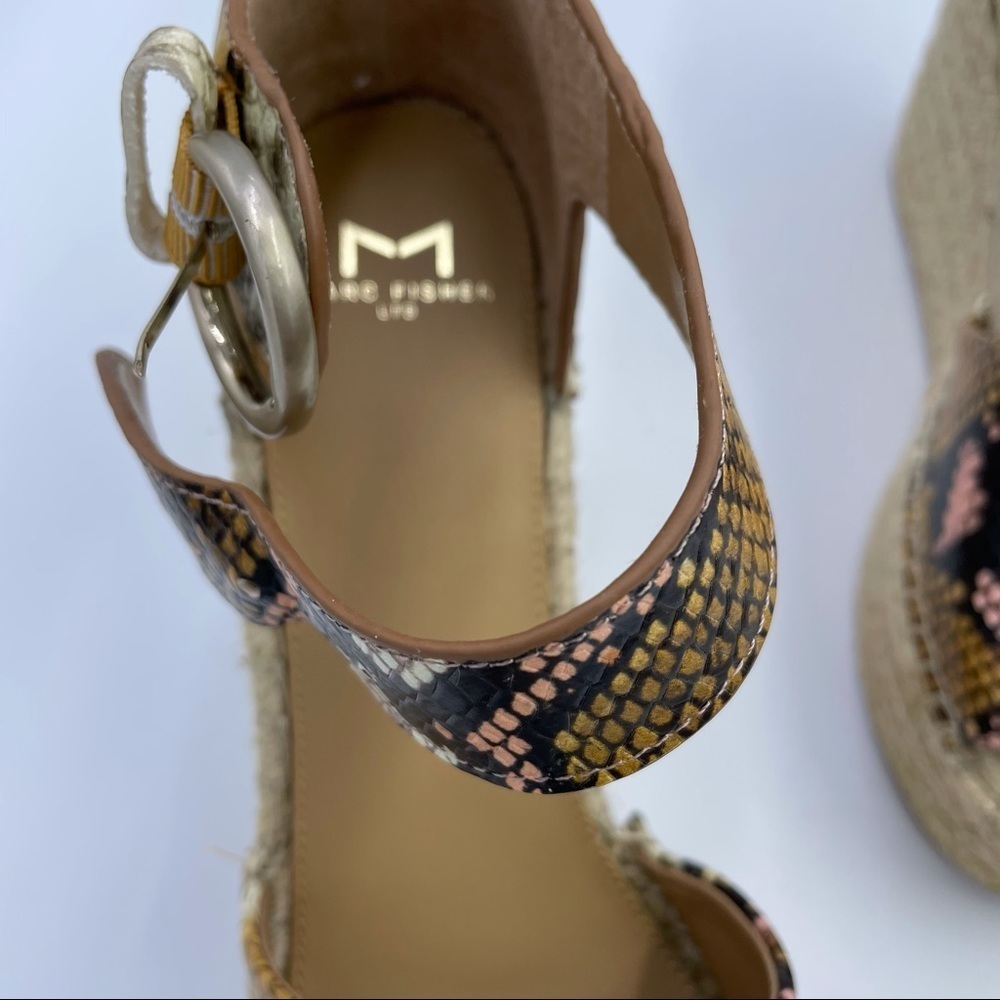 Marc Fisher Alida Espadrille Platform Sandal Sz 10 - Picture 9 of 13